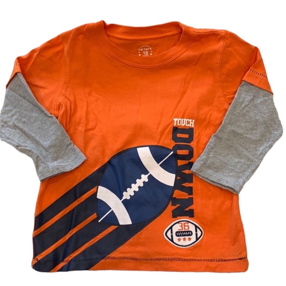 Boys Carter’s long sleeve T-shirt size 18 months - Picture 1 of 3